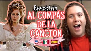 REACCIÓN A ENCANTADA AL COMPÁS DE MI CANCIÓN  DOBLAJE EN LATINO ESPAÑOL E INGLÉS [upl. by Lorolla458]