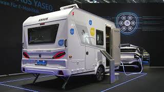 Knaus Yaseo 340 PX  Campingvogn 2024 [upl. by Hourihan]