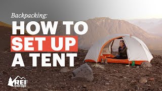 How to Set Up a Tent [upl. by Ennaer574]