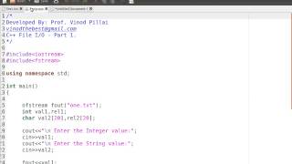 C File IO Part 1 [upl. by Vassell]