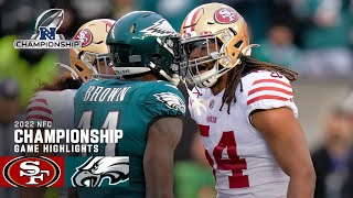 San Francisco 49ers vs Philadelphia Eagles  2023 NFC Conference Championship Game Highlights [upl. by Jacquet]