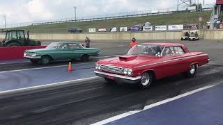 Dragway 42 2021 Rock and race 409 shoot out [upl. by Weldon524]