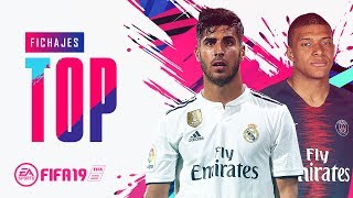 Fichajes Top Los mejores jugadores jóvenes de FIFA 19 [upl. by Tessler]