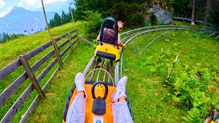 The Worlds Longest Alpine Mountain Coaster Ride  🇦🇹 HochImst [upl. by Kari]