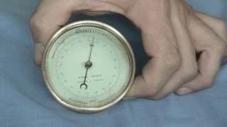 Pressure testing an Aneroid Barometer [upl. by Niel]