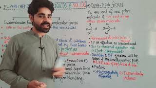 Intermoleculer forces 1st year ch 4 lec 1 [upl. by Manson]