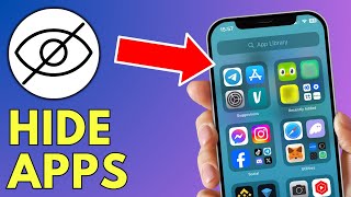 How To Hide Apps On iPhone  Quick Guide [upl. by Aiker]