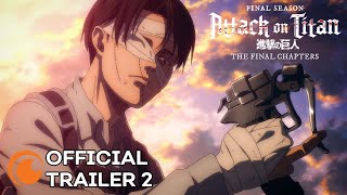 Attack on Titan Final Season THE FINAL CHAPTERS Special 1  OFFICIAL TRAILER 2 [upl. by Barbuto]