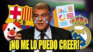 ¡TREMENDO RIDICULO ¡LAPORTA EXPLOTA Y LLAMA LADRON AL REAL MADRID ¡VICTIMISMO Y LLOROS [upl. by Daisey]