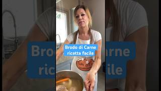 Brodo di Carne ricetta facile e gustosa shorts [upl. by Garland]