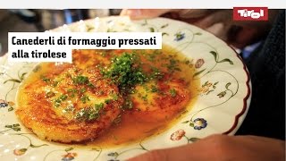 Canederli di formaggio pressati alla tirolese la ricetta originale per farli in casa [upl. by Malinowski]