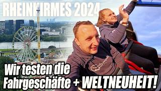 Rheinkirmes 2024  Die MEGA Kirmes in Düsseldorf 🤯 teuer aber gut [upl. by Tankoos]