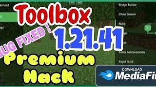 APP TOOLBOX FOR MINECRAFT PE 12144LASTEST VERSION TOOLBOX MEDIAFIRE LINK [upl. by Nabi]