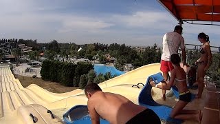 Mat Racer Water Slide at Fasouri Watermania [upl. by Nayd946]