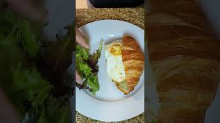 FamilyFriendly Healthy Breakfast Ideas Croissant Sandwich Delight [upl. by Aiuqenehs]