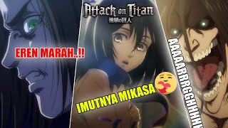 GILA KEREN PARAH EREN VS REINER amp MUNCULNYA YMIR  AOT The Final Season Part 2 PV Review [upl. by Emmer]