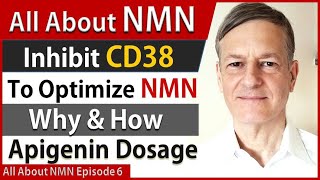 All About NMN Ep6  Inhibit CD38 To Optimize NMN  Why amp How  Apigenin Dosage [upl. by Ekud]