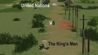 UN vs The Kings Men drone footage [upl. by Gnad]