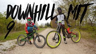 Downhill mit dem neunjährigen Johann Schumacher im Trailpark Mehring [upl. by Yeffej75]