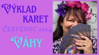 💞VÁHY 🍀  ČERVENEC 2024 💞 [upl. by Pickens643]