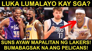 Suns Ayaw PAHABULIN ang Lakers  Luka LUMALAYO na kay SGA sa MVP [upl. by Ielarol839]