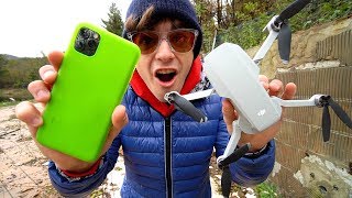 NUOVO INCREDIBILE DRONE PORTATILE unboxing e test DJI Mavic Mini [upl. by Nahsaj466]