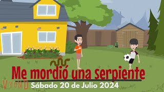 🔴Misionero Adventista Niños  Sábado 20 de Julio de 2024 Me Mordió una Serpiente [upl. by Llevaj468]