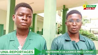 SOUTENANCE LICENCE EFORT 2024 [upl. by Labotsirc]