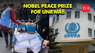 Shocking UNRWA Nominated for Nobel Peace Prize Amid Hamas Link Accusations and Funding Cuts  TOI [upl. by Ynittirb]