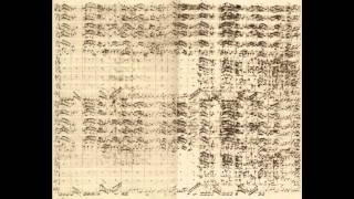 Bach Manuscript  Matthaeus Passion  68 [upl. by Kcirrek]