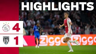 First game first win first goal 🤯  Highlights Ajax  Heracles Almelo  Eredivisie [upl. by Wiskind]