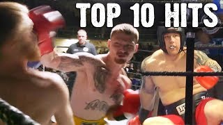 Top 10 Most BRUTAL Punches in Rough N Rowdy History [upl. by Aiker]