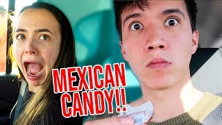 TRYING MEXICAN CANDY SECRET BIRTHDAY VACATION REVEAL [upl. by Nana]