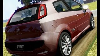 Fiat Punto Evo Sport drive Links  racernl [upl. by Seuqram]