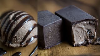 ASMR Cooking  Chocolate ice cream recipe [upl. by Clover350]