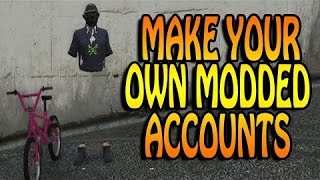 HOW TO MAKE A MODDED ACCOUNT FOR GTA5 [upl. by Eenrahc941]