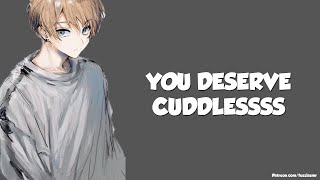 Boyfriend Gives You All The Cuddles And Kisses Boyfriend Roleplay ASMR [upl. by Ahsietal67]