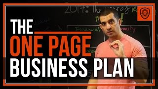 How to Write a One Page Business Plan [upl. by Norton332]