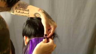 Hair Extensions How to Sew In [upl. by Verile]