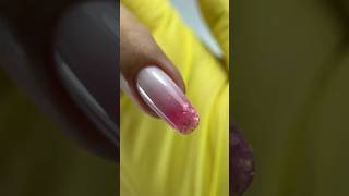 Pink Degrade nails nailstoinspire foryou nailstyle [upl. by Eudo]