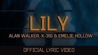 Alan Walker  Lily ft K391 amp Emelie Hollow Official Lyric Video [upl. by Ahtnama710]