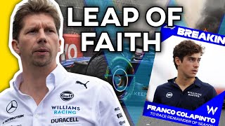 Why Williams gave Franco Colapinto his F1 Debut [upl. by Yrdnal]