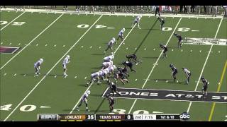 Brandon Weeden vs Texas Tech 2011 [upl. by Lacagnia966]