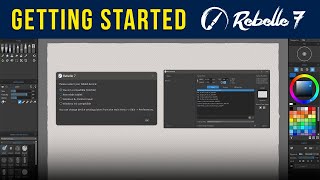 Rebelle 7 Pro Tutorial for Beginners  First Launch amp New Canvas [upl. by Hessler]