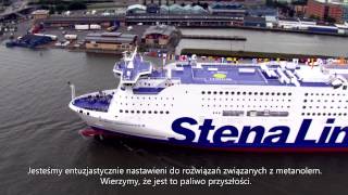 Stena Germanica  pierwszy prom napędzany metanolem [upl. by Nosned]