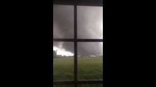 Family takes shelter as tornado passes through Washington Illinois [upl. by Michel836]