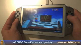 ARCHOS GamePad review gaming [upl. by Mcbride]