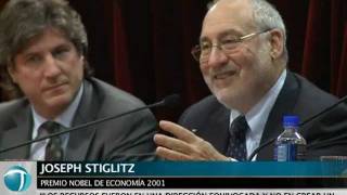 Joseph Stiglitz habló de las desigualdades que produce la crisis económica mundial [upl. by Trefler]