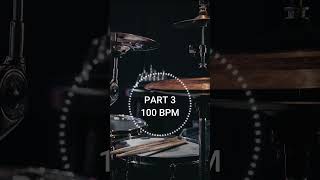 Radio Rock Beat I 100 BPM I Pre Chorus Loop drums drumtrack drummer [upl. by Enahsed]