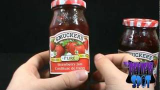 Random Spot  Smuckers Raspberry Jam [upl. by Auhsuoj]